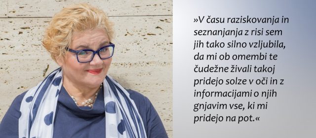 Desa Muck, scrittrice slovena – nuova ambasciatrice per la lince